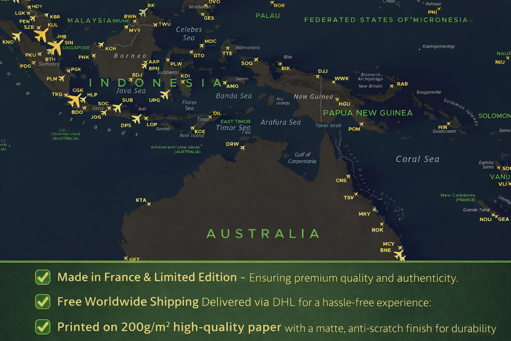World Airports Map