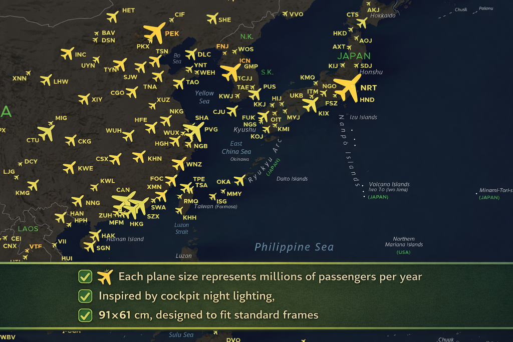 World Airports Map